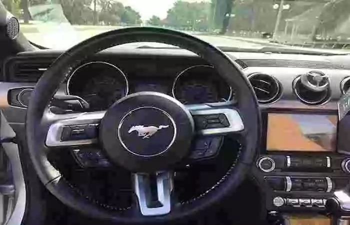 Rent A Ford Mustang For An Hour In Dubai