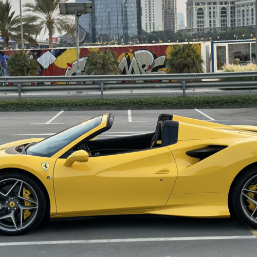 Ferrari F8 Spider Car Rental