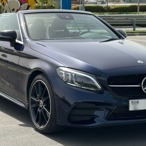 Mercedes C300 Convertible Rental Dubai