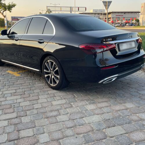 Mercedes E Class Rental Dubai